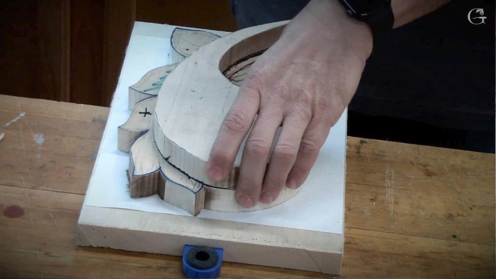 Carving Byzantine Acanthus Leaf 3