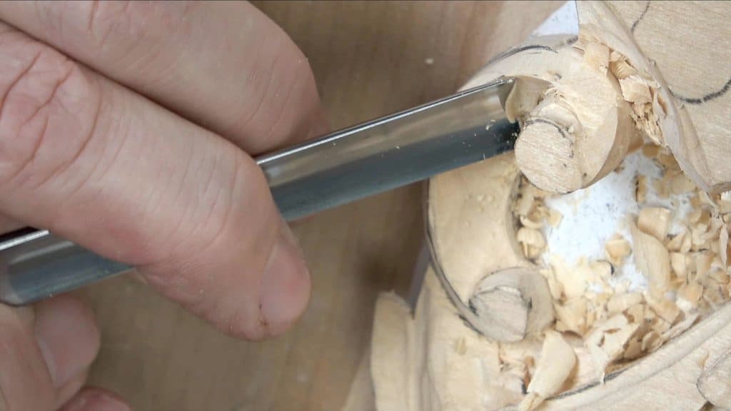 Carving Floral and Molding for the Panel 12
