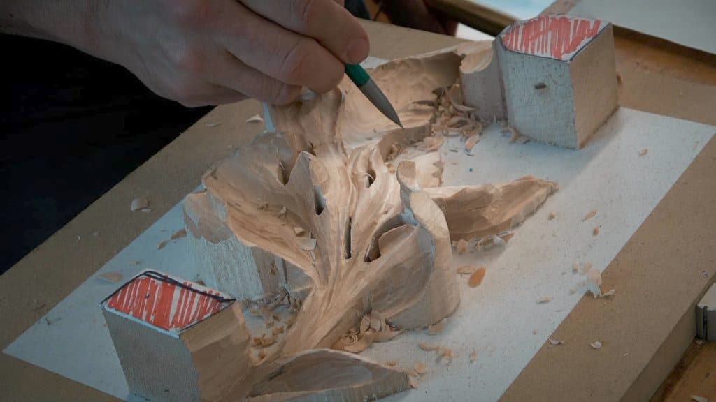 Carving Modern Acanthus 5