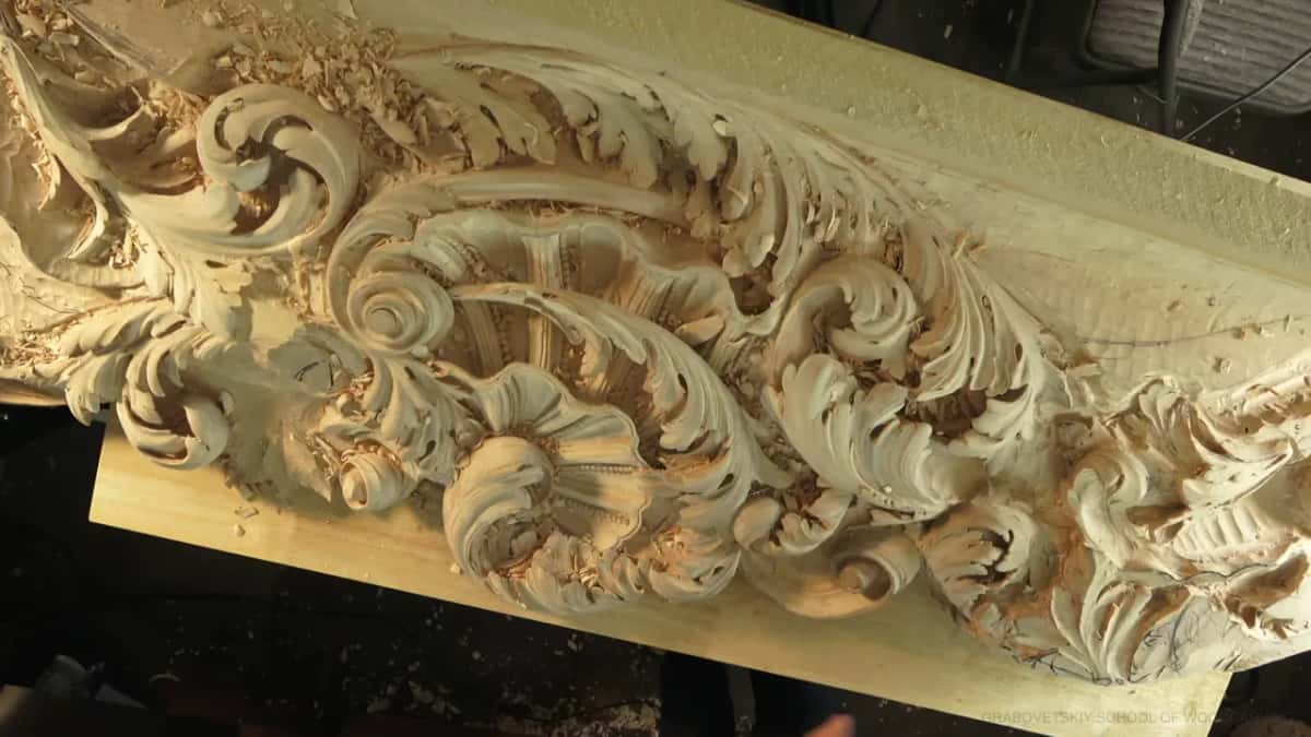 The whole panel from above