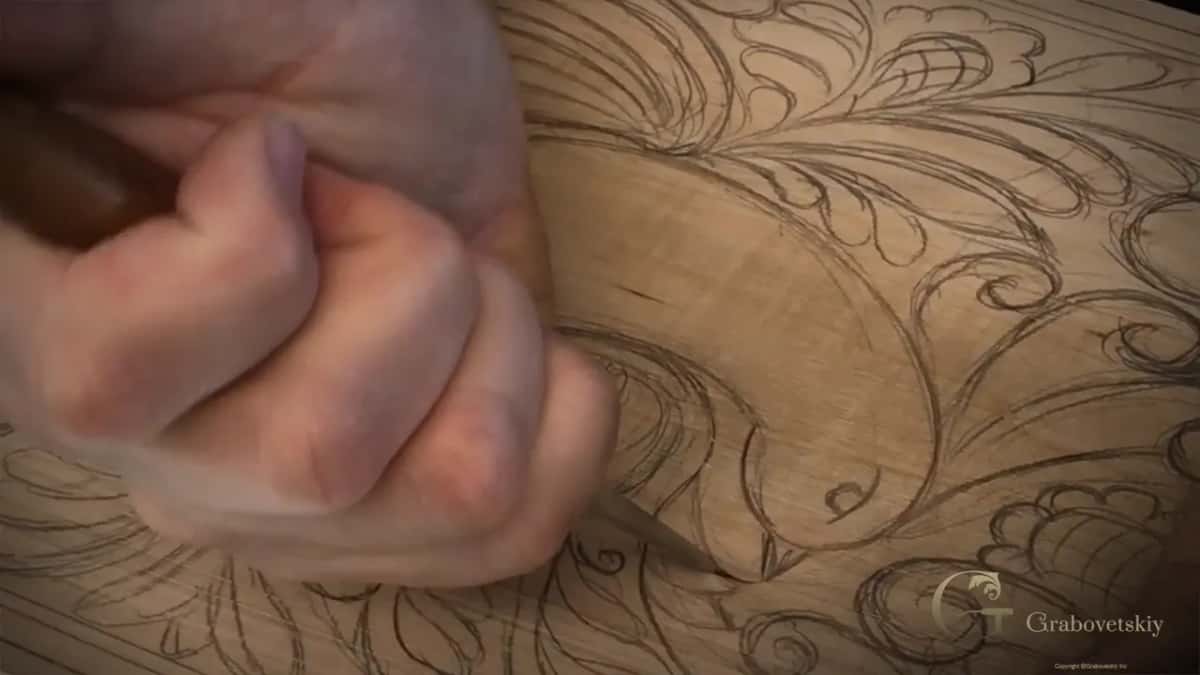 Point on the pencil line
