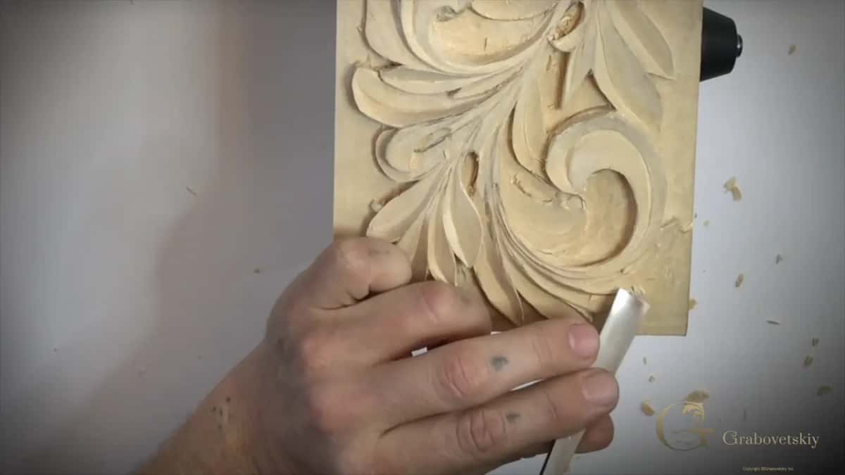 Panel held upright by one hand