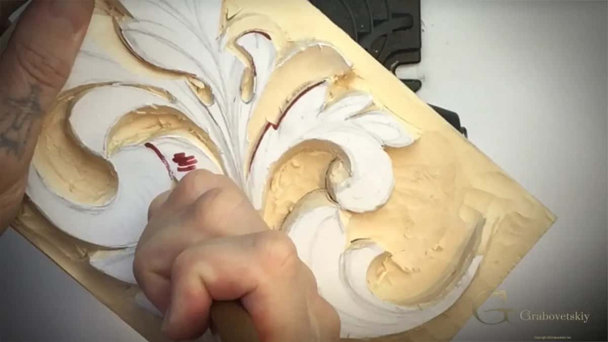 Fist around a wood handle