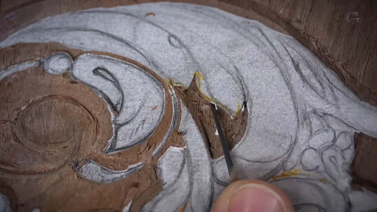 Narrow flat blade