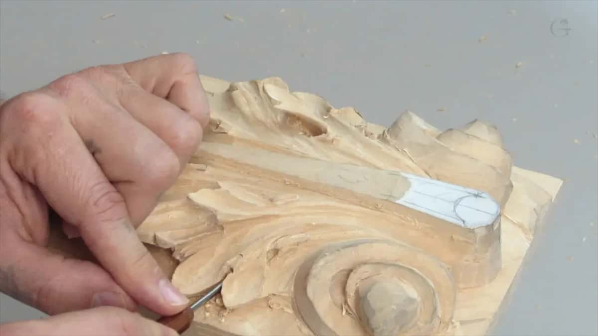 Two hands over the left side
