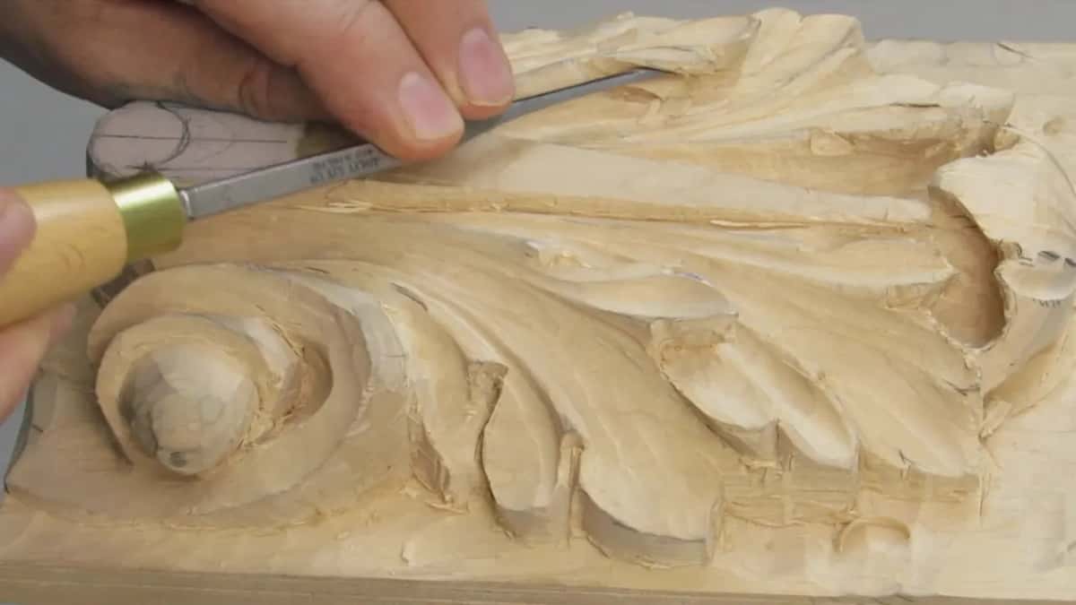 Fingers over a brass ferruled tool