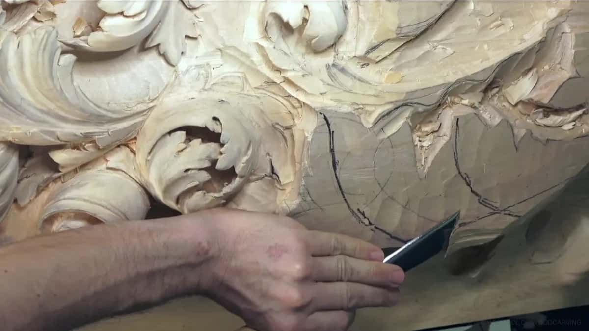 Broad blade, rough chunk.