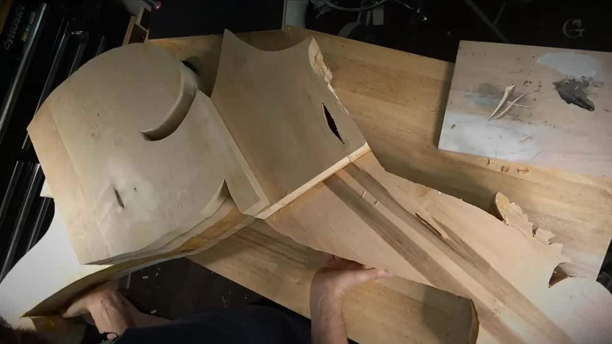 A big glued-up blank