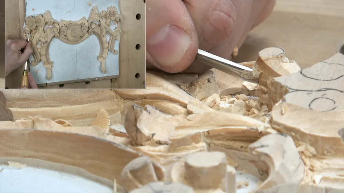 Fingertips on a thin tool